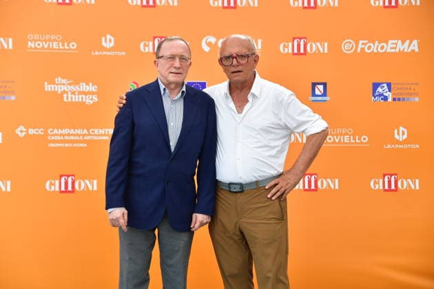 IPA86824182 - Giffoni Vallepiana Giffoni Festival 2026. Pictured: Fulvio Bonavitacola and Claudio Gubitosi  Copyright: xVincenzoxLandix xVincenzoxLandix 86824182
