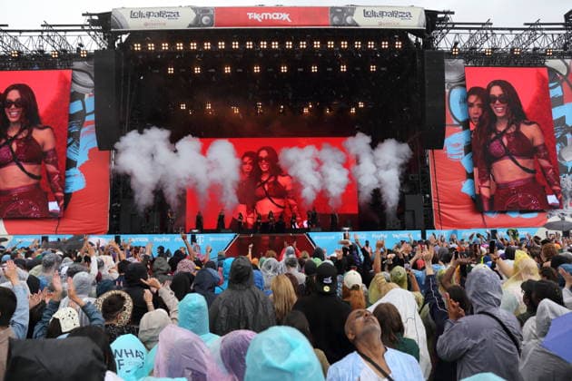 Larissa de Macedo Machado alias Anitta beim Lollapalooza Festival im Olympiapark in Berlin, 19. Juli 2026. Lollapalooza Berlin 2026 *** Larissa de Macedo Machado, also known as Anitta, at the Lollapalooza Festival in Berlin s Olympic Park, July 19, 2026 Lollapalooza Berlin 2026
