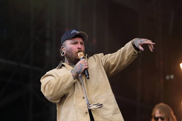 Jaten Collin Dimsdale alias Teddy Swims beim Lollapalooza Festival im Olympiapark in Berlin, 19. Juli 2026. Lollapalooza Berlin 2026 *** Jaten Collin Dimsdale, aka Teddy Swims, at the Lollapalooza Festival in Berlin s Olympic Park, July 19, 2026 Lollapalooza Berlin 2026