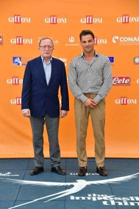 IPA86824176 - Giffoni Vallepiana Giffoni Festival 2026. Pictured: Fulvio Bonavitacola and Jacopo Gubitosi  Copyright: xVincenzoxLandix xVincenzoxLandix 86824176