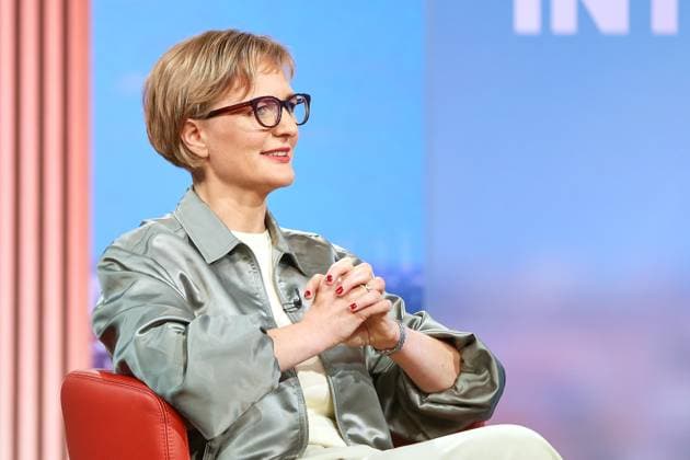 Berlin, Deutschland, 19.07.2026: ARD-Hauptstadtstudio: Sommerinterview: Grünen-Chefin Franziska Brantner im Interview *** Berlin, Germany, July 19, 2026: ARD Capital Studio Summer Interview with Green Party Leader Franziska Brantner Copyright: xdtsxNachrichtenagenturx dts_128024