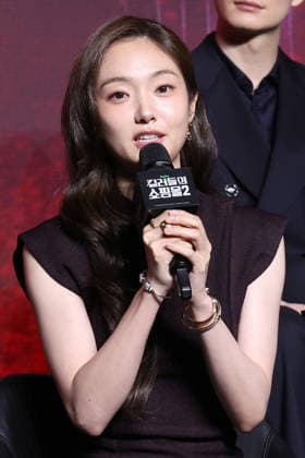 S. Korean actress Kim Hye-jun S. Korean actress Kim Hye-jun South Korean actress Kim Hye-jun, who stars in the new drama A Shop for Killers Season 2, an original series by Disney+, greets during a publicity event in Seoul on July 20, 2026. The first episode of the series will be available on July 22. (Yonhap) 2026-07-20 14:04:47 < 1980-2026 YONHAPNEWS AGENCY. .> ¼­¿ïÆ¯º°½Ã EDITORIAL USE ONLY  Copyright: xx PYH2026072011430034400 YonhapxNewsx yonphotos254649