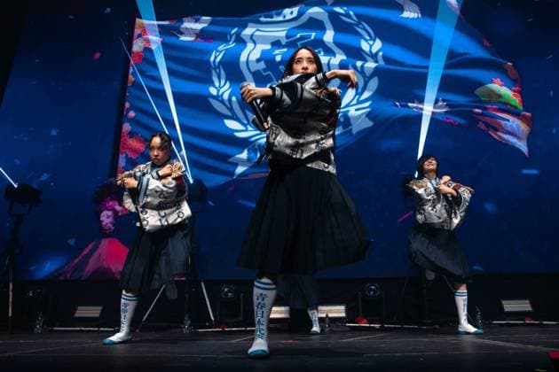 Atarashii Gakko! performing live at Roundhouse in London, United Kingdom, on 19 July 2026, Credit:Sarah Tsang Avalon  Copyright: xSarahxTsangx xAvalonx 1117470545