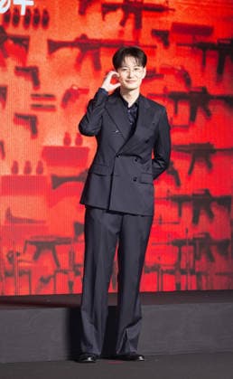Masaki Okada, July 20, 2026 : Japanese actor Masaki Okada, a cast member of the action drama series A Shop for Killers Season 2 , at a press conference for the Disney+ Korean series in Seoul, South Korea. The eight-episode series is set to premiere Wednesday.  aflo_338616145