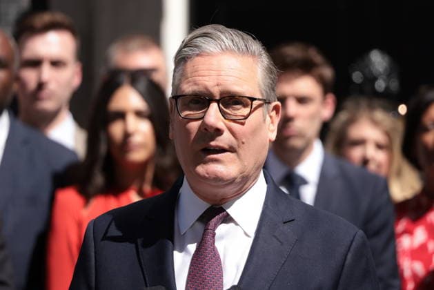 . 20 07 2026. London, United Kingdom. Keir Starmer Departs Downing Street. UK Prime minister Keir Starmer Departs Downing Street for the final time following speech.  xMartynxWheatleyx xi-Imagesx IIM-26911-0012