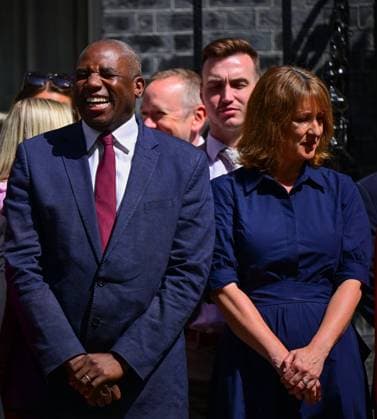 Sir Keir Starmer departs as outgoing Prime Minister, Downing Street, London, UK - 20 Jul 2026 David Lammy and Rachel Reeves outside No.10 Downing Street ahead of Keir Starmer s final address as Prime Minister Sir Keir Starmer departs as outgoing Prime Minister, Downing Street, London, UK - 20 Jul 2026, Credit:Victoria Jones Shutterstock PA ROTA - B68 Avalon United Kingdom, London, Downing Street  Copyright: xVictoriaxJones Shutterstockx xPAxROTAx-xB68x xAvalonx 1117545114