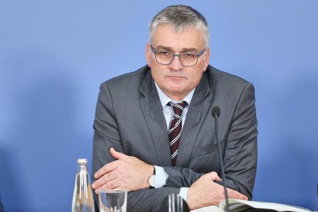 Berlin, Deutschland, 20.07.2026: Haus der Bundespressekonferenz: Regierungspressekonferenz: Regierungssprecher Stefan Kornelius *** Berlin, Germany, July 20, 2026 Federal Press Conference Building Government Press Conference Government Spokesperson Stefan Kornelius Copyright: xdtsxNachrichtenagenturx dts_128044
