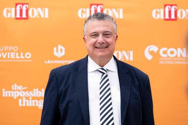 July 20, 2026, Giffoni Valle Piana, Salerno, Italy: Major of Rizziconi Antonino Bartuccio attends the photocall at 56th Giffoni Film Festival 2026 in Giffoni Valle Piana, Salerno, Italy on July 20, 2026. Giffoni Valle Piana Italy  - ZUMAl175 20260720_zip_l175_007 Copyright: xFrancescoxLucianox
