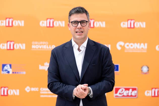 July 20, 2026, Giffoni Valle Piana, Salerno, Italy: Fabio Vitale, Editor-in-Chief of Sky TG 24, attends the photocall at 56th Giffoni Film Festival 2026 in Giffoni Valle Piana, Salerno, Italy on July 20, 2026. Giffoni Valle Piana Italy  - ZUMAl175 20260720_zip_l175_014 Copyright: xFrancescoxLucianox