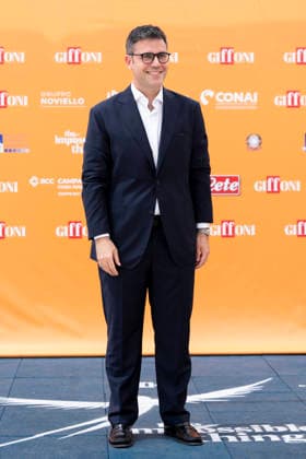 July 20, 2026, Giffoni Valle Piana, Salerno, Italy: Fabio Vitale, Editor-in-Chief of Sky TG 24, attends the photocall at 56th Giffoni Film Festival 2026 in Giffoni Valle Piana, Salerno, Italy on July 20, 2026. Giffoni Valle Piana Italy - ZUMAl175 20260720_zip_l175_018 Copyright: xFrancescoxLucianox