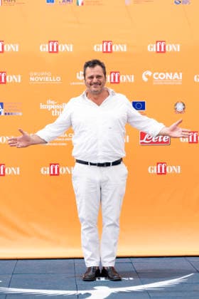 July 20, 2026, Giffoni Valle Piana, Salerno, Italy: Italian actor Antonio Gerardi attends the photocall at 56th Giffoni Film Festival 2026 in Giffoni Valle Piana, Salerno, Italy on July 20, 2026. Giffoni Valle Piana Italy - ZUMAl175 20260720_zip_l175_026 Copyright: xFrancescoxLucianox