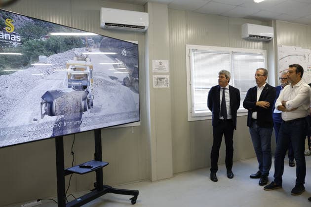 News - Matteo Salvini Visits Raccordo A4-Valtrompia CONCESIO, ITALY - JULY 20: Matteo Salvini, Vice President of the Council of Ministers of the Italian Republic and Minister of Infrastructure and Transport during the technical inspection at the construction site of the Raccordo Autostradale A4 - Valtrompia, at Codolazza base camp on July 20, 2026 in Concesio near Brescia, Italy. The motorway link between the A4 motorway and Valtrompia is a strategic infrastructure managed by Anas, aimed at connecting the main motorway network with the industrial hubs and urban centres of the Brescia valley. Concesio Brescia Italy Copyright: xRichardxMorganox xLiveMediax LPN_2574702