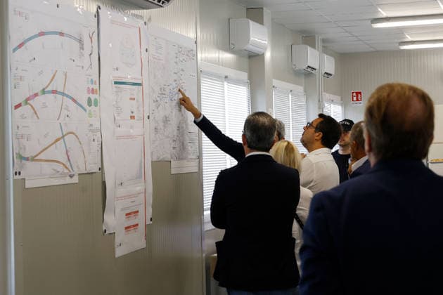 News - Matteo Salvini Visits Raccordo A4-Valtrompia CONCESIO, ITALY - JULY 20: Matteo Salvini, Vice President of the Council of Ministers of the Italian Republic and Minister of Infrastructure and Transport during the technical inspection at the construction site of the Raccordo Autostradale A4 - Valtrompia, at Codolazza base camp on July 20, 2026 in Concesio near Brescia, Italy. The motorway link between the A4 motorway and Valtrompia is a strategic infrastructure managed by Anas, aimed at connecting the main motorway network with the industrial hubs and urban centres of the Brescia valley. Concesio Brescia Italy Copyright: xRichardxMorganox xLiveMediax LPN_2574693