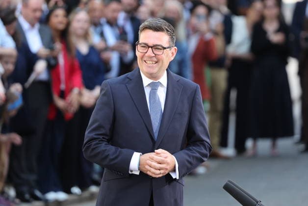 . 20 07 2026. London, United Kingdom. New UK Prime Minister Andy Burnham arriving in Downing Street in London.  xStephenxLockx xi-Imagesx IIM-26910-0022