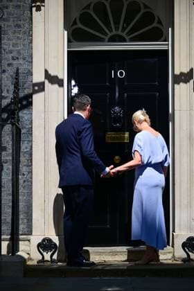 Andy Burnham becomes Prime Minister, Downing Street, London, UK - 20 Jul 2026 Prime Minister Andy Burnham and wife Marie-France van Heel at No.10 Downing Street Andy Burnham becomes Prime Minister, Downing Street, London, UK - 20 Jul 2026, Credit:Victoria Jones Shutterstock PA ROTA - B68 Avalon United Kingdom, London, Downing Street  Copyright: xVictoriaxJones Shutterstockx xPAxROTAx-xB68x xAvalonx 1117552788