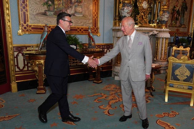 Andy Burnham becomes new PM King Charles III welcomes Andy Burnham, during an audience at Buckingham Palace, London, where he invited the leader of the Labour Party to become Prime Minister and form a new government. Picture date: Monday July 20, 2026., Credit:Aaron Chown PA ROTA - B68 Avalon UK, London  Copyright: xAaronxChownx xPAxROTAx-xB68x xAvalonx 1117556422