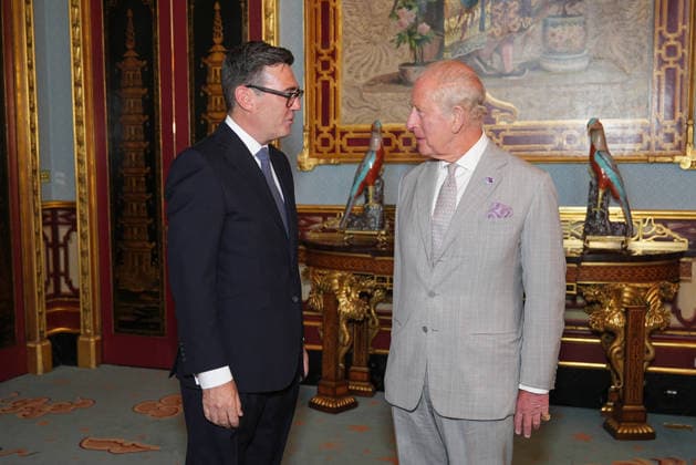 Andy Burnham becomes new PM King Charles III welcomes Andy Burnham, during an audience at Buckingham Palace, London, where he invited the leader of the Labour Party to become Prime Minister and form a new government. Picture date: Monday July 20, 2026., Credit:Aaron Chown PA ROTA - B68 Avalon UK, London  Copyright: xAaronxChownx xPAxROTAx-xB68x xAvalonx 1117556781