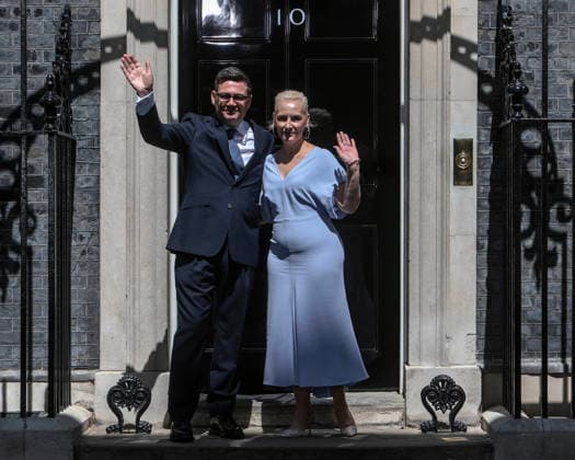 . 20 07 2026. London, United Kingdom. Andy Burnham Arrives In Downing Street. Andy Burnham arrives in Downing Street as Prime Minister for the first time.  xMartynxWheatleyx xi-Imagesx IIM-26912-0027