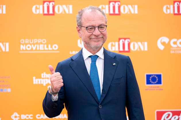 July 20, 2026, Giffoni Valle Piana, Salerno, Italy: Vice president of the Italian Chamber of Deputies Giorgio Mule attends the photocall at 56th Giffoni Film Festival 2026 in Giffoni Valle Piana, Salerno, Italy on July 20, 2026. Giffoni Valle Piana Italy  - ZUMAl175 20260720_zip_l175_047 Copyright: xFrancescoxLucianox