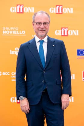 July 20, 2026, Giffoni Valle Piana, Salerno, Italy: Vice president of the Italian Chamber of Deputies Giorgio Mule attends the photocall at 56th Giffoni Film Festival 2026 in Giffoni Valle Piana, Salerno, Italy on July 20, 2026. Giffoni Valle Piana Italy  - ZUMAl175 20260720_zip_l175_056 Copyright: xFrancescoxLucianox