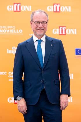 July 20, 2026, Giffoni Valle Piana, Salerno, Italy: Vice president of the Italian Chamber of Deputies Giorgio Mule attends the photocall at 56th Giffoni Film Festival 2026 in Giffoni Valle Piana, Salerno, Italy on July 20, 2026. Giffoni Valle Piana Italy - ZUMAl175 20260720_zip_l175_048 Copyright: xFrancescoxLucianox