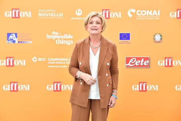 IPA86843121 - Giffoni Vallepiana Giffoni Festival 2026. Pictured: Marina Calderone  Copyright: xVincenzoxLandix xVincenzoxLandix 86843121