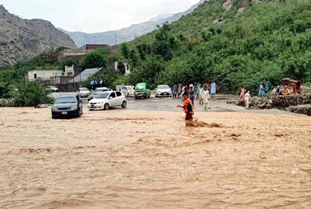 July 20, 2026, Pakistan: Flash Floods in Khyber District Claim Three Lives Amid Heavy Monsoon Rains Pakistan  - ZUMAas3_ 20260720_zaf_as3_017 Copyright: xPPIx