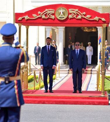 Egyptian president receives Montenegro’s president in Cairo Egyptian President Abdel Fattah el-Sisi receives Montenegro’s President Jakov Milatovi? ahead of a meeting in Cairo, Egypt, on July 20, 2026. Photo by Egyptian President Office apaimages Cairo Cairo Egypt 200726_Egypt_EPO_00(7) Copyright: xapaimagesxEgyptianxPresidentxOfficex xapaimagesx