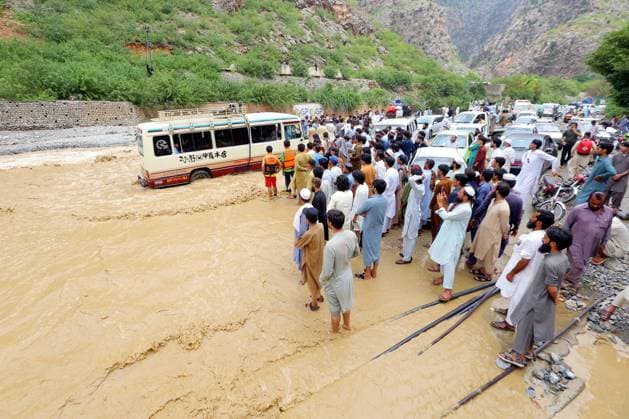 July 20, 2026, Pakistan: Flash Floods in Khyber District Claim Three Lives During Heavy Monsoon Rains Pakistan  - ZUMAas3_ 20260720_zaf_as3_037 Copyright: xPPIx