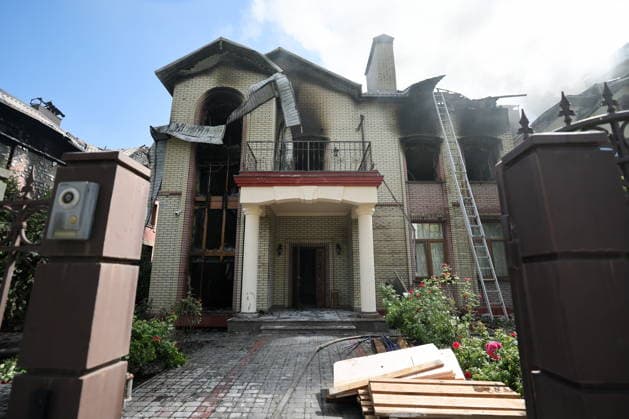 RUSSIA, DONETSK - JULY 20, 2026: A private residence damaged in a Ukrainian military strike on Kuibyshevsky neighbourhood Donetsk Russia  - ZUMAt113 20260720_zaa_t113_154 Copyright: xDmitryxYagodkinx