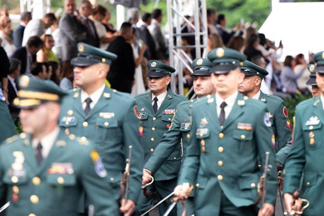 July 20, 2026, Medellin, Antioquia, Colombia: Colombia s president-elect Abelardo De la Espriella takes part during the Independence Day of Colombia military parade in Medellin, Colombia on July 20, 2026. Medellin Colombia - ZUMAvp1_ 20260720_zia_vp1_024 Copyright: xCamiloxMorenox