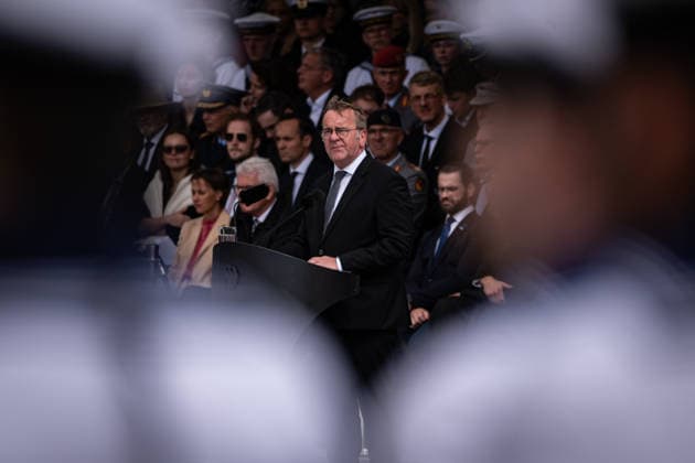 Berlin, Feierliches Gelöbnis im BMVg Feierliches Gelöbnis im Bundesministerium der Verteidigung am 20.07.2026 anlässlich des 82. Jahrestages des 20. Juli 1944. Im Bild: Bundesminister der Verteidigung Boris Pistorius bei seiner Rede. Berlin Bundesministerium der Verteidigung Berlin Deutschland *** Berlin, Ceremonial Oath-Taking at the Federal Ministry of Defense Ceremonial oath-taking at the Federal Ministry of Defense on July 20, 2026, marking the 82nd anniversary of July 20, 1944. Pictured: Federal Minister of Defense Boris Pistorius delivering his speech. Berlin, Federal Ministry of Defense, Berlin Germany