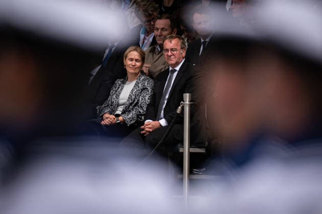 Berlin, Feierliches Gelöbnis im BMVg Feierliches Gelöbnis im Bundesministerium der Verteidigung am 20.07.2026 anlässlich des 82. Jahrestages des 20. Juli 1944. Berlin Bundesministerium der Verteidigung Berlin Deutschland *** Berlin, Ceremonial Oath-Taking at the Federal Ministry of Defense Ceremonial oath-taking at the Federal Ministry of Defense on July 20, 2026, on the occasion of the 82nd anniversary of July 20, 1944 Berlin Federal Ministry of Defense Berlin Germany
