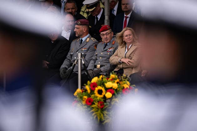 Berlin, Feierliches Gelöbnis im BMVg Feierliches Gelöbnis im Bundesministerium der Verteidigung am 20.07.2026 anlässlich des 82. Jahrestages des 20. Juli 1944. Berlin Bundesministerium der Verteidigung Berlin Deutschland *** Berlin, Ceremonial Oath-Taking at the Federal Ministry of Defense Ceremonial oath-taking at the Federal Ministry of Defense on July 20, 2026, on the occasion of the 82nd anniversary of July 20, 1944 Berlin Federal Ministry of Defense Berlin Germany