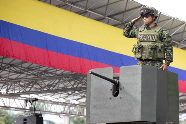 July 20, 2026, Medellin, Antioquia, Colombia: Colombia s president-elect Abelardo De la Espriella takes part during the Independence Day of Colombia military parade in Medellin, Colombia on July 20, 2026. Medellin Colombia  - ZUMAvp1_ 20260720_zia_vp1_030 Copyright: xCamiloxMorenox