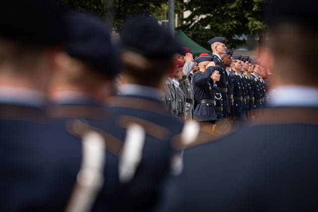 Berlin, Feierliches Gelöbnis im BMVg Feierliches Gelöbnis im Bundesministerium der Verteidigung am 20.07.2026 anlässlich des 82. Jahrestages des 20. Juli 1944. Berlin Bundesministerium der Verteidigung Berlin Deutschland *** Berlin, Ceremonial Oath-Taking at the Federal Ministry of Defense Ceremonial oath-taking at the Federal Ministry of Defense on July 20, 2026, on the occasion of the 82nd anniversary of July 20, 1944 Berlin Federal Ministry of Defense Berlin Germany