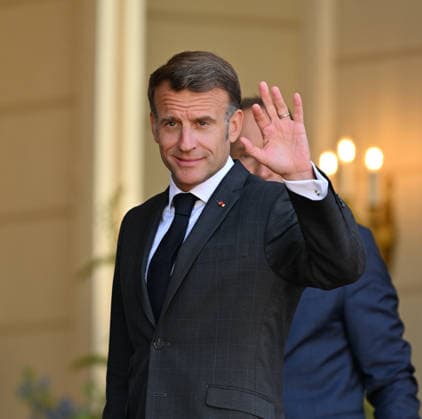 Emmanuel Macron - Brice Oligui Nguema meeting in Paris PARIS, FRANCE - JULY 20: French President Emmanuel Macron awaits Brice Oligui Nguema (not pictured), President of Gabon at the Elysee Presidential Palace in Paris, France on July 20, 2026. Mustafa Yalcin Anadolu Paris France. Editorial use only. Please get in touch for any other usage.  Copyright: x2026xAnadoluxMustafaxYalcinx