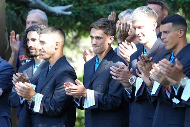 at royal reception to honour the Spain Soccer team after their victory in the World Cup USA and Mexico 2026 in Madrid on Modany, 20 July 2026. Cordon Press 