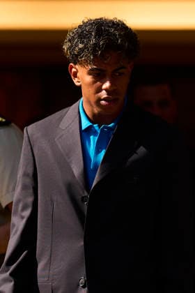20-07-2026 Madrid Lamine Yalal during a meeting with the players of the Spanish football team after winning the 2026 World Cup at Zarzuela palace in Madrid. No Spain Â  Copyright: xPPEx