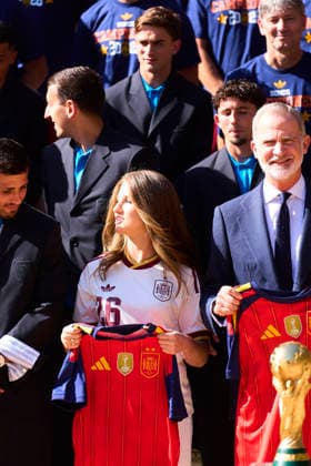 July 20, 2026, Madrid, Madrid, Spain: Crown Princess Leonor receive National Football Team Following World Cup Win at Zarzuela Palace on July 20, 2026 in Madrid, Spain Madrid Spain  - ZUMAg15_ 20260720_zaf_g15_040 Copyright: xJackxAbuinx