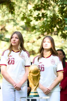 July 20, 2026, Madrid, Madrid, Spain: Crown Princess Leonor, Princess Sofia receive National Football Team Following World Cup Win at Zarzuela Palace on July 20, 2026 in Madrid, Spain Madrid Spain  - ZUMAg15_ 20260720_zaf_g15_089 Copyright: xJackxAbuinx