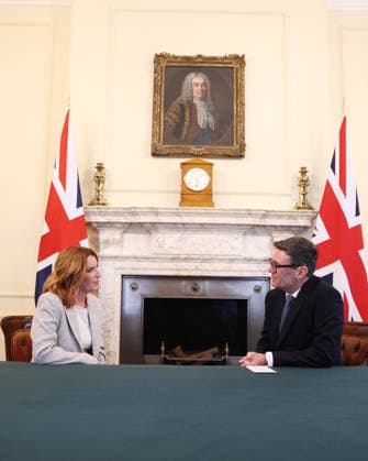 Prime Minister Andy Burnham appoints Cabinet 20 07 2026. London, United Kingdom. Prime Minister Andy Burnham appoints Louise Haigh as First Secretary of State, Chancellor of the Duchy of Lancaster, and Minister for the Cabinet Office in 10 Downing Street., Credit:Ben Perry B66 Avalon United Kingdom, Greater London, London, 10 Downing Street  Copyright: xBenxPerryx xB66x xAvalonx 1117603548