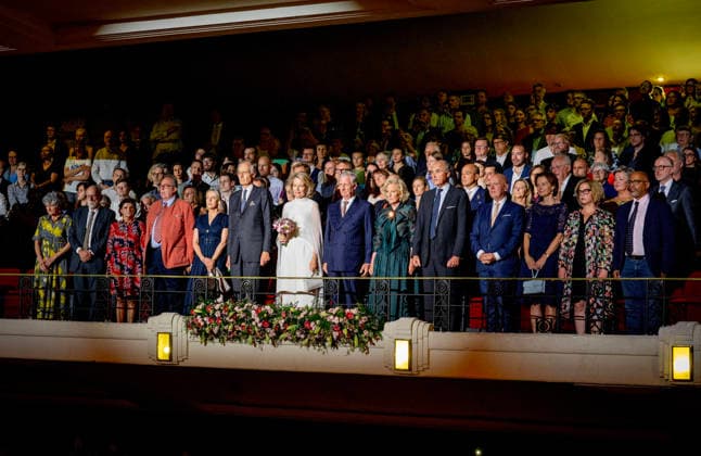 20-07-2026 Bozar Prince Lorenz and Queen Mathilde and King Filip Philip and Princess Astrid attended the Prelude to the National Day Concert at the Novum theatre in Brussels, Belgium. Â  Copyright: xPPEx
