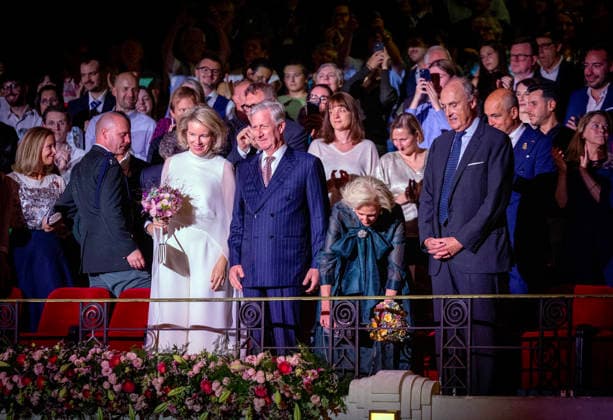20-07-2026 Bozar Prince Lorenz and Queen Mathilde and King Filip Philip and Princess Astrid attended the Prelude to the National Day Concert at the Novum theatre in Brussels, Belgium. Â  Copyright: xPPEx