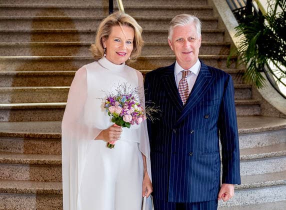20-07-2026 Bozar Queen Mathilde and King Filip Philip attended the Prelude to the National Day Concert at the Novum theatre in Brussels, Belgium. Â  Copyright: xPPEx