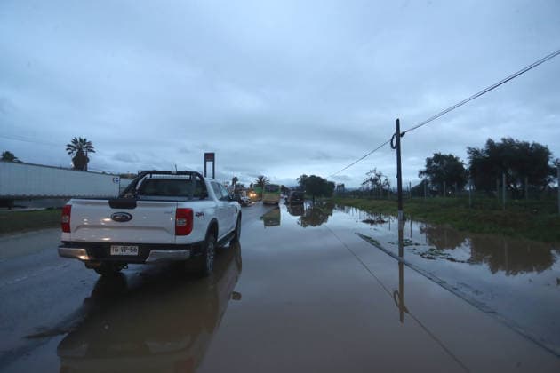 La Serena, July 20, 2026: Flooding in various parts of La Serena during the weather front battering the northern part of the country. Camilo Contreras, Aton Chile, La Serena, Chile. Aton 1174206  Copyright: CAMILOxCONTRERAS ATONxCHILE