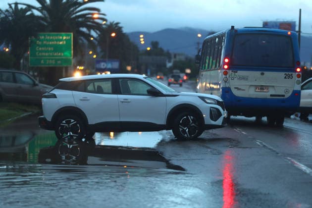 La Serena, July 20, 2026: Flooding in various parts of La Serena during the weather front battering the northern part of the country. Camilo Contreras, Aton Chile, La Serena, Chile. Aton 1174209  Copyright: CAMILOxCONTRERAS ATONxCHILE