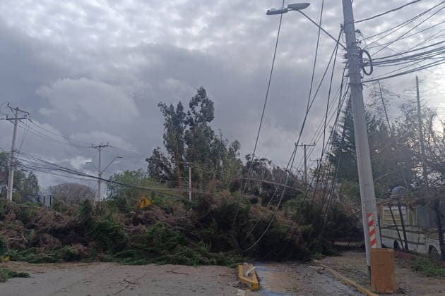 Vallenar, July 20, 2026 Overview of roads cut off by flooding and rising river levels Claudio Lopez Aton Chile, Aton 1174216  Copyright: CLAUDIOxLOPEZ ATONxCHILE