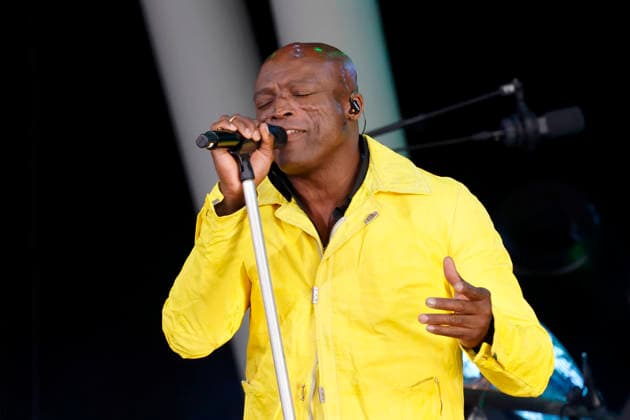Sänger Seal bei seinem Auftritt im Kölner Tanzbrunnen im Rahmen der Tour SEAL Celebrating 30+ years of the classic albums I & II . Köln, 20.07.2026 NRW Deutschland *** Singer Seal during his performance at the Tanzbrunnen in Cologne as part of the SEAL Celebrating 30 Years of the Classic Albums I & II tour. Cologne, July 20, 2026, North Rhine-Westphalia, Germany Copyright: xChristophxHardtx