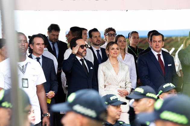 Colombia s president-elect Abelardo De la Espriella takes part during the Independence Day of Colombia military parade in Medellin, Colombia on July 20, 2026. Photo by: Camilo Moreno Long Visual Press Medellin Antioquia Colombia Copyright: xCamiloxMorenox